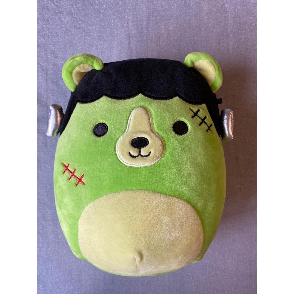 KellyToy Squishmallows Halloween Lem Frankenstein Bear Plush Toy Stuffed SKU27